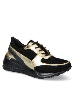 Sneakersy T.Sokolski OCW21-95 Czarne/Złote lico ze sklepu Arturo-obuwie w kategorii Buty sportowe damskie - zdjęcie 109493820