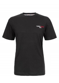 Tommy Hilfiger T-shirt Męski Regular Fit Black ze sklepu dewear.pl w kategorii T-shirty męskie - zdjęcie 109534264
