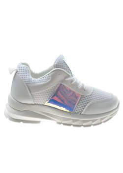 Białe sportowe buty damskie /E8-2 7947 S344/ ze sklepu Pantofelek24.pl w kategorii Buty sportowe damskie - zdjęcie 109607140