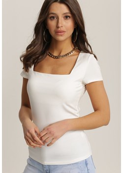 Biała Bluzka Lithishis ze sklepu Renee odzież w kategorii Bluzki damskie - zdjęcie 109842923