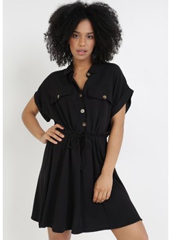 Czarna Sukienka Priaphelous ze sklepu Born2be Odzież w kategorii Sukienki - zdjęcie 109980281
