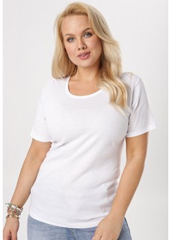 Biały T-shirt Ephesine ze sklepu Born2be Odzież w kategorii Bluzki damskie - zdjęcie 110062564