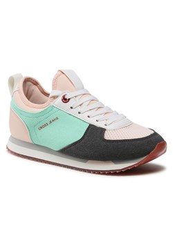 Sneakersy CROSS JEANS - HH2R4049C Pink/Grey/Green ze sklepu eobuwie.pl w kategorii Buty sportowe damskie - zdjęcie 110191112