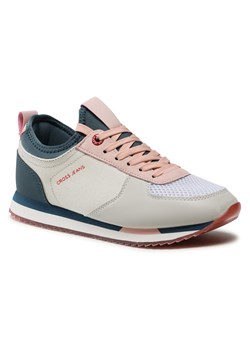 Sneakersy CROSS JEANS - HH2R4050C  White/Grey/Blue ze sklepu eobuwie.pl w kategorii Buty sportowe damskie - zdjęcie 110191113