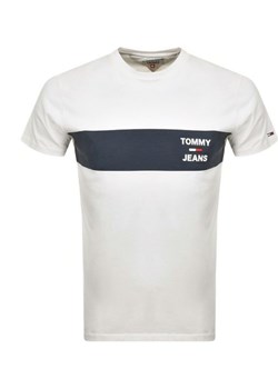 Tommy Hilfiger T-shirt Męski Regular Fit White ze sklepu dewear.pl w kategorii T-shirty męskie - zdjęcie 110230673