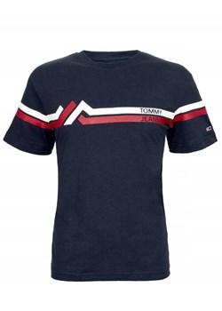 Tommy Hilfiger T-shirt Męski Regular Fit Navy ze sklepu dewear.pl w kategorii T-shirty męskie - zdjęcie 110230690