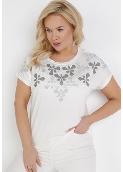 Biała Bluzka Kallidia ze sklepu Born2be Odzież w kategorii Bluzki damskie - zdjęcie 110282143