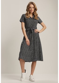 Czarna Sukienka Vilinsha ze sklepu Renee odzież w kategorii Sukienki - zdjęcie 110285392