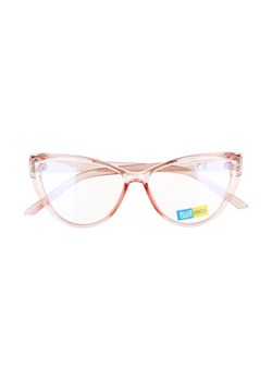 Okulary kocie do komputera damskie z filtrem BLUE Light zerówki 2591C ze sklepu Stylion w kategorii Okulary zerówki damskie - zdjęcie 110456723