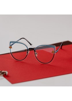 Okulary z filtrem światła niebieskiego do komputera zerówki 2534-3 ze sklepu Stylion w kategorii Okulary korekcyjne damskie - zdjęcie 110456744