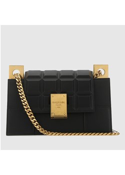 BALMAIN - czarna torebka &quot;Chocolat&quot; na złotym łańcuchu ze sklepu outfit.pl w kategorii Kopertówki - zdjęcie 110514373