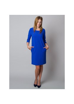 Sukienka Willsoor prosta z długimi rękawami z elastanu  ze sklepu Willsoor w kategorii Sukienki - zdjęcie 110567144
