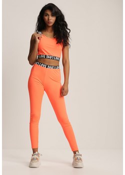 Pomarańczowy Komplet Sportowy Dwuczęściowy Iphisieth ze sklepu Renee odzież w kategorii Komplety i garnitury damskie - zdjęcie 110605312