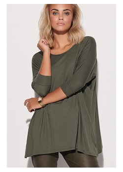 Makadamia bluzka damska z długim rękawem zielona  ze sklepu Limango Polska w kategorii Bluzki damskie - zdjęcie 110748444