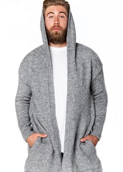 Sweter długi UNDERWORLD szary ze sklepu morillo w kategorii Swetry męskie - zdjęcie 110822133