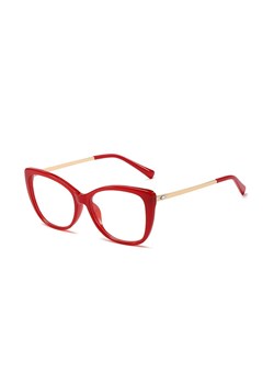 Okulary kocie do komputera damskie z filtrem BLUE Light zerówki 2564-2 ze sklepu Stylion w kategorii Okulary korekcyjne damskie - zdjęcie 111016081