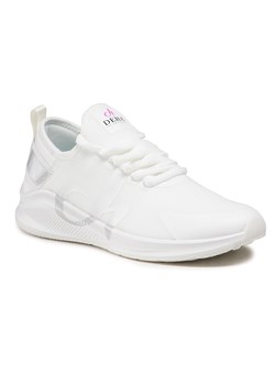 Buty sportowe damskie Deha sneakersy białe płaskie z tworzywa sztucznego 