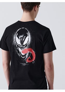 Cropp - Koszulka z nadrukiem Marvel - czarny ze sklepu Cropp w kategorii T-shirty męskie - zdjęcie 111097970