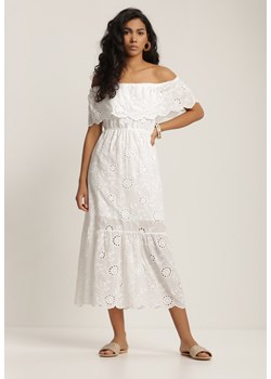 Biała Sukienka Leumene ze sklepu Renee odzież w kategorii Sukienki - zdjęcie 111122984
