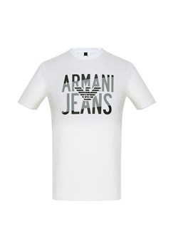 T-shirt męski Armani z krótkimi rękawami bawełniany 