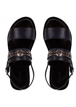 ROBERTO CAVALLI luksusowe męskie sandały efektowne skórzane ze sklepu EITALIA w kategorii Sandały damskie - zdjęcie 111278640