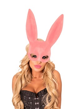Kohu Rabbit Pink MJ009 maska króliczek ze sklepu Świat Bielizny w kategorii Akcesoria do bielizny - zdjęcie 111285304