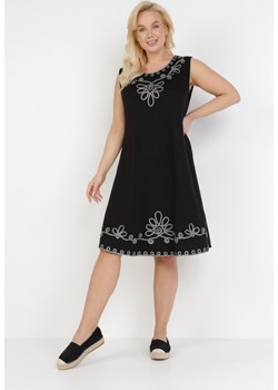 Czarna Sukienka Alcitheis ze sklepu Born2be Odzież w kategorii Sukienki - zdjęcie 111430930