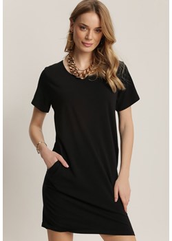Czarna Sukienka Lisetis ze sklepu Renee odzież w kategorii Sukienki - zdjęcie 111432483
