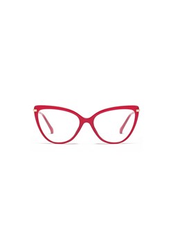 Okulary kocie do komputera damskie z filtrem BLUE Light zerówki 2563-2 ze sklepu Stylion w kategorii Okulary zerówki damskie - zdjęcie 111435930
