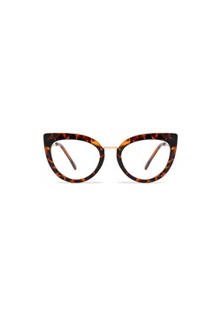Okulary kocie do komputera damskie z filtrem BLUE Light zerówki 2570-2 ze sklepu Stylion w kategorii Okulary zerówki damskie - zdjęcie 111435943