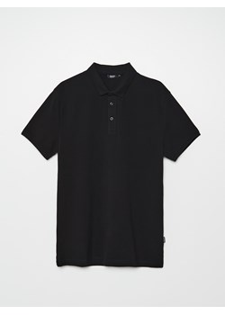 Cropp - Koszulka polo - czarny ze sklepu Cropp w kategorii T-shirty męskie - zdjęcie 111500963