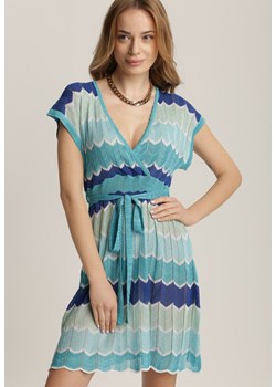 Niebieska Sukienka Isisa ze sklepu Renee odzież w kategorii Sukienki - zdjęcie 111600280