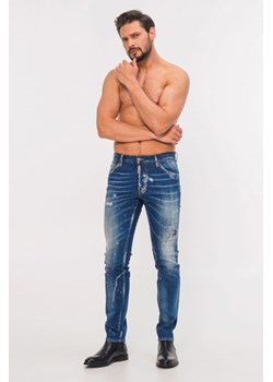 Dsquared2 - Niebieskie jeansy męskie &quot;Cool Guy Jean&quot; S74LB0670 ze sklepu outfit.pl w kategorii Jeansy męskie - zdjęcie 111887310