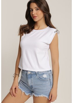 Biała Bluzka Taphophise ze sklepu Renee odzież w kategorii Bluzki damskie - zdjęcie 111931844
