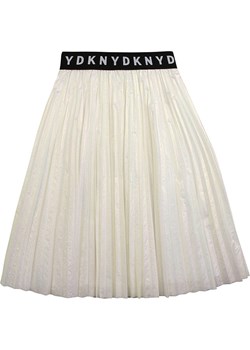 Spódnica dziewczęca DKNY biała z napisami 