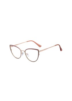 Okulary kocie do komputera damskie z filtrem BLUE Light zerówki 2583-2 ze sklepu Stylion w kategorii Okulary korekcyjne damskie - zdjęcie 112013821