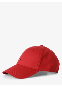 Tommy Hilfiger Męska czapka z daszkiem Mężczyźni Bawełna czerwony jednolity ze sklepu vangraaf w kategorii Czapki z daszkiem męskie - zdjęcie 112102473