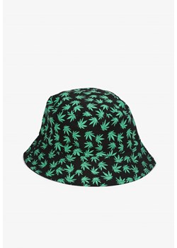 Czarno-Zielony Dwustronny Kapelusz Bucket Praxionis ze sklepu Renee odzież w kategorii Kapelusze damskie - zdjęcie 112220573