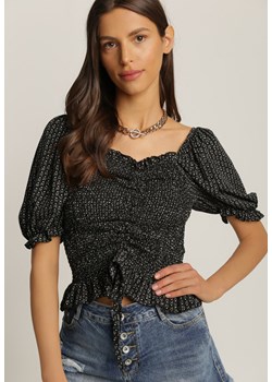 Czarna Bluzka Lephiphi ze sklepu Renee odzież w kategorii Bluzki damskie - zdjęcie 112636981