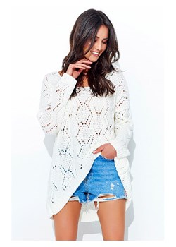 Sweter w kolorze kremowym ze sklepu Limango Polska w kategorii Swetry damskie - zdjęcie 112643933