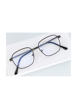 Okulary Prostokątne z filtrem światła niebieskiego do komputera zerówki 2561-5 ze sklepu Stylion w kategorii Okulary zerówki damskie - zdjęcie 112733920