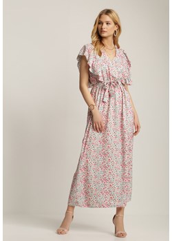Jasnoróżowa Sukienka Leuceis ze sklepu Renee odzież w kategorii Sukienki - zdjęcie 113468941