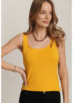 Żółty Top Phaethusi ze sklepu Renee odzież w kategorii Bluzki damskie - zdjęcie 113841163
