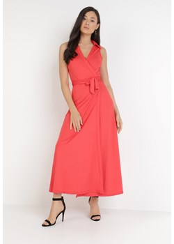 Czerwona Sukienka Orphithise ze sklepu Born2be Odzież w kategorii Sukienki - zdjęcie 113843000
