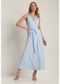 Jasnoniebieska Sukienka Crethallis ze sklepu Renee odzież w kategorii Sukienki - zdjęcie 113844332
