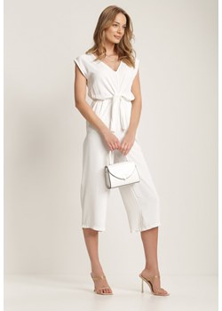 Biały Kombinezon Miseisa ze sklepu Renee odzież w kategorii Kombinezony damskie - zdjęcie 114179470