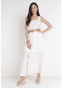 Biała Sukienka Cherinoe ze sklepu Born2be Odzież w kategorii Sukienki - zdjęcie 114185021