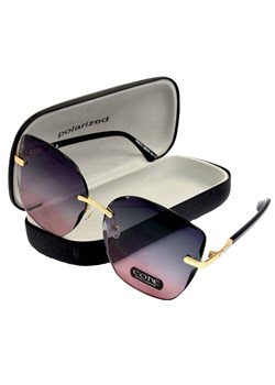Okulary damskie przeciwsłoneczne CODE ze sklepu JK-Collection w kategorii Okulary przeciwsłoneczne damskie - zdjęcie 114242194