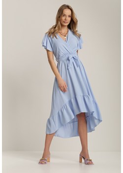 Jasnoniebieska Sukienka Pamvahr ze sklepu Renee odzież w kategorii Sukienki - zdjęcie 114255204