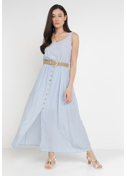 Jasnoniebieska Sukienka Cherinoe ze sklepu Born2be Odzież w kategorii Sukienki - zdjęcie 114255852